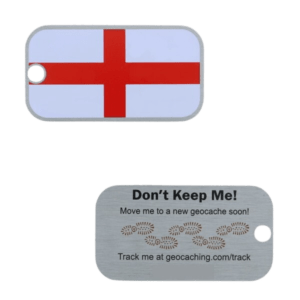 England Flag Travel Tag
