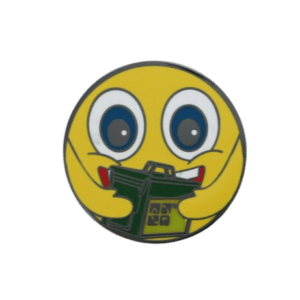 Geocache Love Emoji Micro Geocoin
