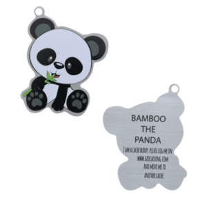 Bamboo the Panda Travel Tag